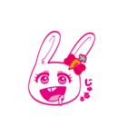 超絶ポジティブ うさ子さん（個別スタンプ：32）