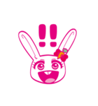 超絶ポジティブ うさ子さん（個別スタンプ：33）