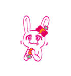 超絶ポジティブ うさ子さん（個別スタンプ：38）