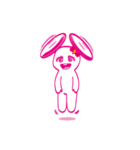超絶ポジティブ うさ子さん（個別スタンプ：39）