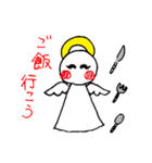 いつもの天使（個別スタンプ：34）