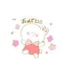 うさぎの女の子 ぽっぽちゃん（個別スタンプ：5）