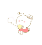 うさぎの女の子 ぽっぽちゃん（個別スタンプ：21）