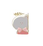 うさぎの女の子 ぽっぽちゃん（個別スタンプ：22）