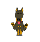 Doberman's word（個別スタンプ：12）