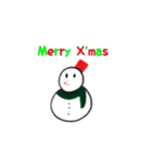 雪だるまの女の子（個別スタンプ：8）