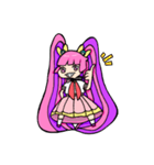 ぐうたらちゃんとうさぎ（個別スタンプ：1）