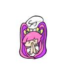 ぐうたらちゃんとうさぎ（個別スタンプ：21）