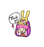 ぐうたらちゃんとうさぎ（個別スタンプ：23）