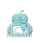 とてつもなくやる気のないロボット（個別スタンプ：3）