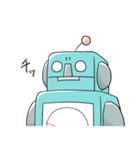 とてつもなくやる気のないロボット（個別スタンプ：18）