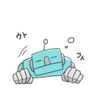 とてつもなくやる気のないロボット（個別スタンプ：25）