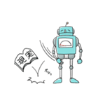 とてつもなくやる気のないロボット（個別スタンプ：38）