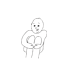 isolated boy daily（個別スタンプ：7）