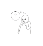 isolated boy daily（個別スタンプ：10）