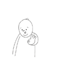 isolated boy daily（個別スタンプ：16）