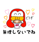 毎日使える❤️赤ペンちゃん（個別スタンプ：14）