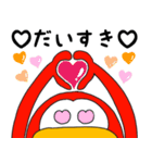 毎日使える❤️赤ペンちゃん（個別スタンプ：19）