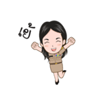 funny teacher（個別スタンプ：13）