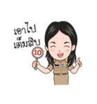 funny teacher（個別スタンプ：15）