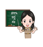 funny teacher（個別スタンプ：19）