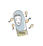 バラのヒジャブの生活（個別スタンプ：10）