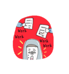 バラのヒジャブの生活（個別スタンプ：39）