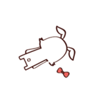 HI ！ Rabbit（個別スタンプ：28）