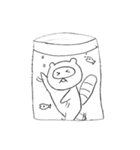 使えないたぬちゃん（個別スタンプ：11）