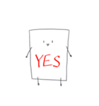 喋る紙（個別スタンプ：18）