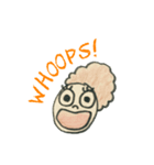 ハーフな女の子（個別スタンプ：4）