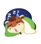 A Little Cute Cow（個別スタンプ：11）