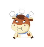 A Little Cute Cow（個別スタンプ：28）