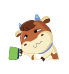 A Little Cute Cow（個別スタンプ：32）