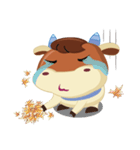 A Little Cute Cow（個別スタンプ：36）