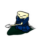 Lazy Kendo Tofu（個別スタンプ：4）