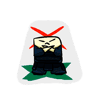Lazy Kendo Tofu（個別スタンプ：7）
