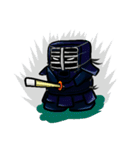 Lazy Kendo Tofu（個別スタンプ：9）