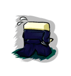 Lazy Kendo Tofu（個別スタンプ：10）