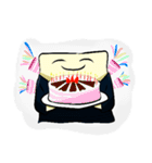 Lazy Kendo Tofu（個別スタンプ：11）