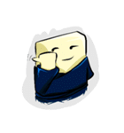 Lazy Kendo Tofu（個別スタンプ：12）