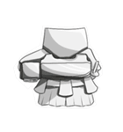Lazy Kendo Tofu（個別スタンプ：40）
