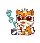 Dancing Lion Baby（個別スタンプ：34）