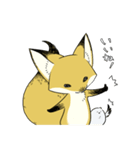 しっぽキツネときどきシマエナガ（個別スタンプ：19）