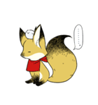しっぽキツネときどきシマエナガ（個別スタンプ：39）