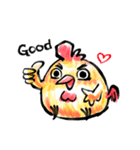 Golden Rooster to the good news（個別スタンプ：24）
