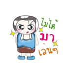 Hello！！ My name is Mama...^_^（個別スタンプ：3）