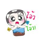 Hello！！ My name is Mama...^_^（個別スタンプ：4）