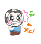 Hello！！ My name is Mama...^_^（個別スタンプ：8）