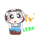 Hello！！ My name is Mama...^_^（個別スタンプ：10）